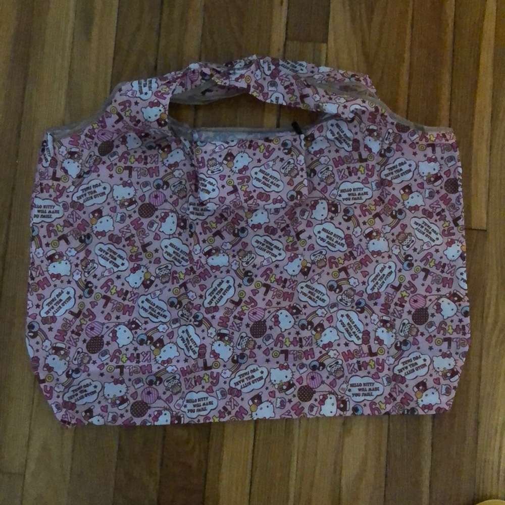 Hello kitty foldable shopping bag
